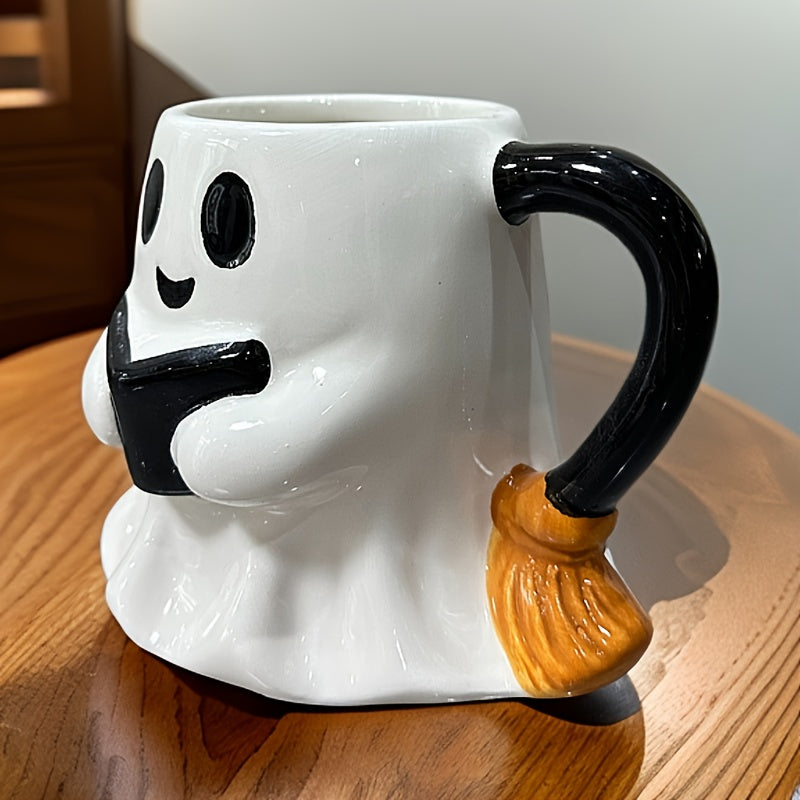 Geisterzauber | Halloween-Tasse mit fröhlichem Gespenst