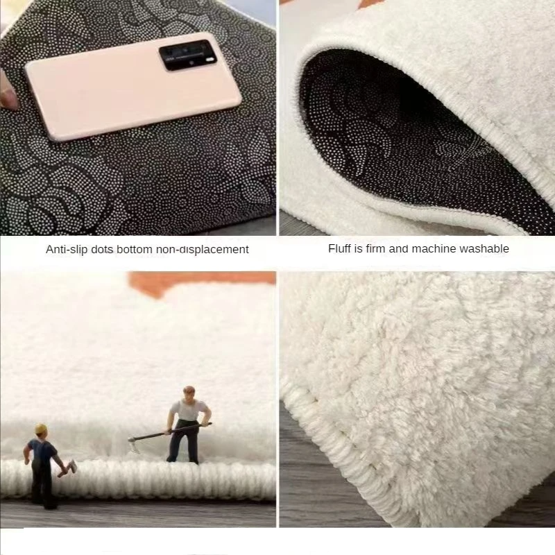 Rutschfeste Badezimmer- und Fußmatte AngelSoft Comfort