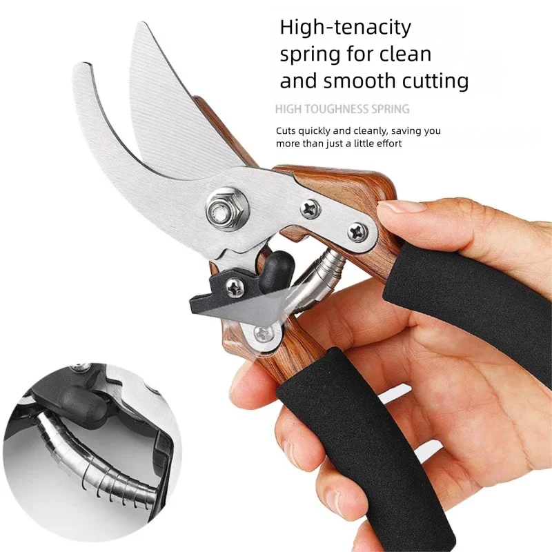 GartenProfi Premium Garden Shears 20.5 cm | Ergonomic & Sharp | Perfect for Plants, Flowers & Fruit
