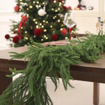 Festive Christmas Garland 180 cm | Artificial Fir Decoration for Your Home