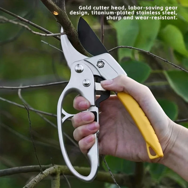 MaxiCut Pro Garden Lopper with Rope Mechanism | SK5 Steel | Efficient up to 18 mm