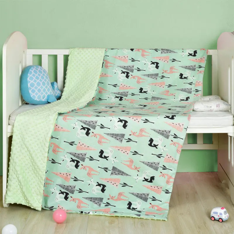 Kuschelige Babydecke aus Baumwolle – Weich für Neugeborene