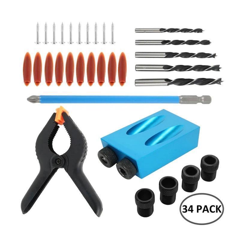 Precision Drills – Perfect 15° holes for strong wood joints