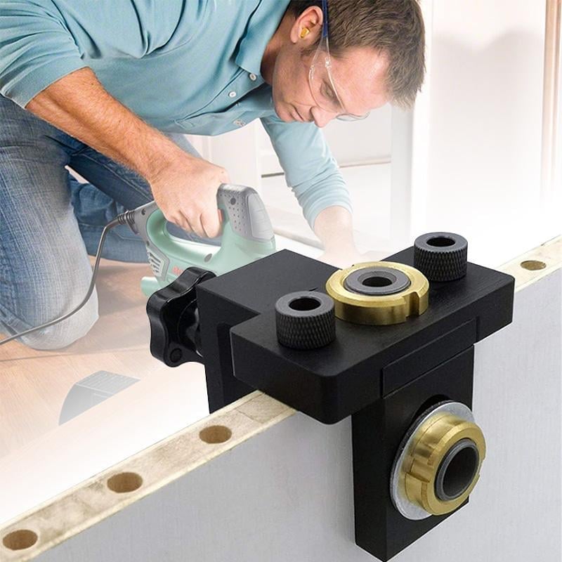 Precision Drill - 3-in-1 Wood Joinery Tool for Professionals
