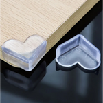 Transparente Eckenschützer für Möbel – Baby Sicherheits Herzform