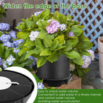 Self-Watering Plant Coasters with 2.8 L Water Reservoir | 4-Pack