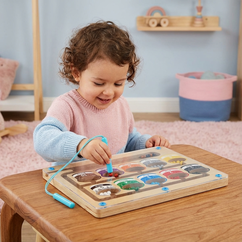Magnetisches Labyrinth nach Montessori-Art