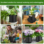 Self-Watering Plant Coasters with 2.8 L Water Reservoir | 4-Pack