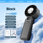 FrostWind Mini Fan | Customizable Cooling with 100 Settings | 3600 mAh Battery | Portable & Ice-Cooling