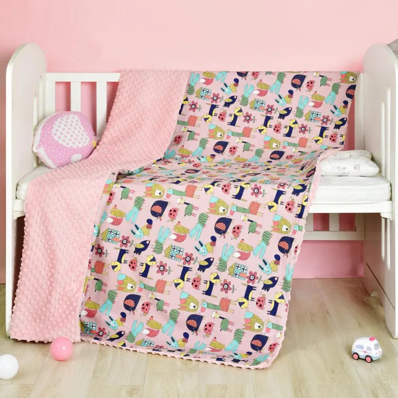 Kuschelige Babydecke aus Baumwolle – Weich für Neugeborene