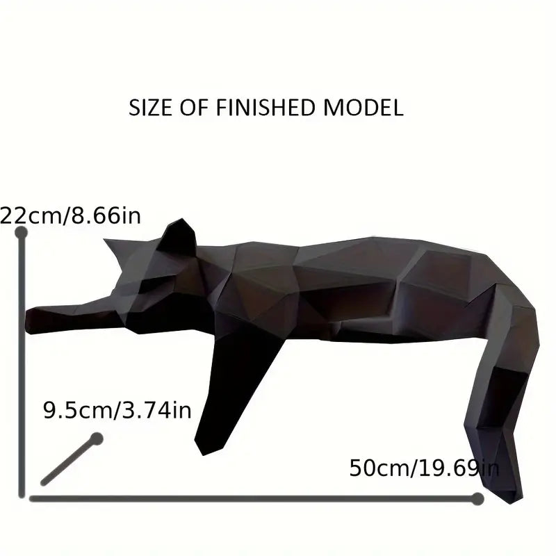 Elegante Katzenfigur für modernes Wohnen