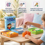 Rätselspiel für Kinder mit Logikschlüsseln