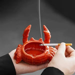 Krebsförmiger Aschenbecher mit Voltyx Deckel – Einzigartiges Design