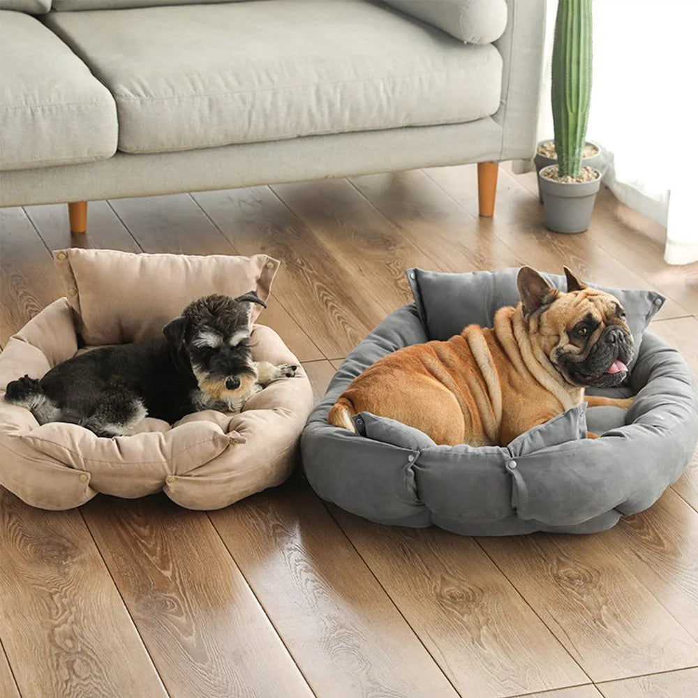Vielseitiges Haustierbett – Sofa, Liege oder Kuschelhöhle