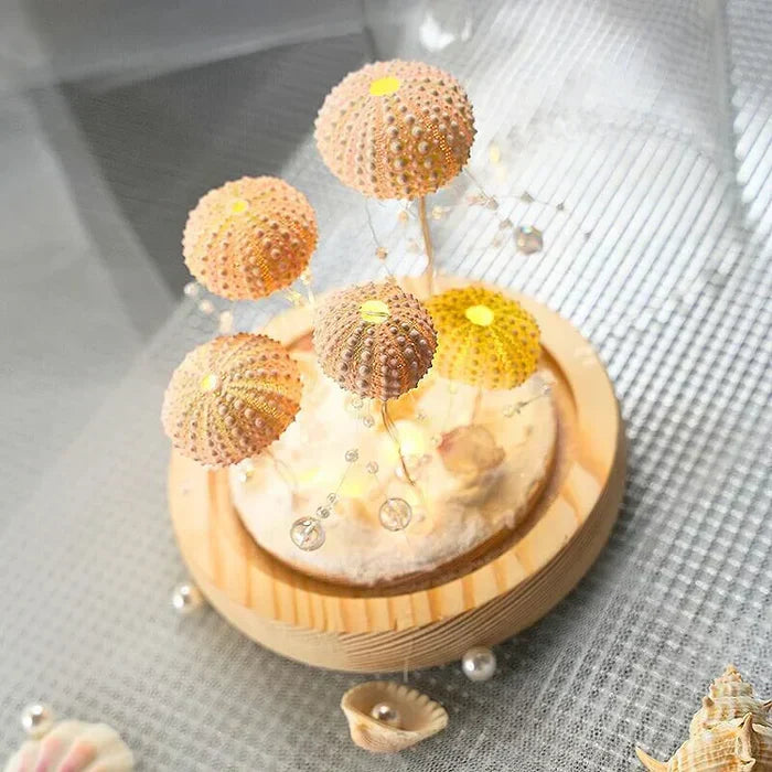 Selbstgemachte Igel-Nachtlampe CoastalGlow