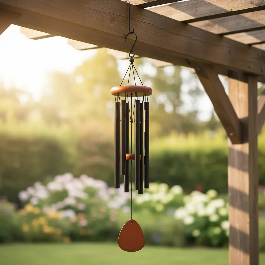 Harmonious wind chimes for your garden in a stylish design