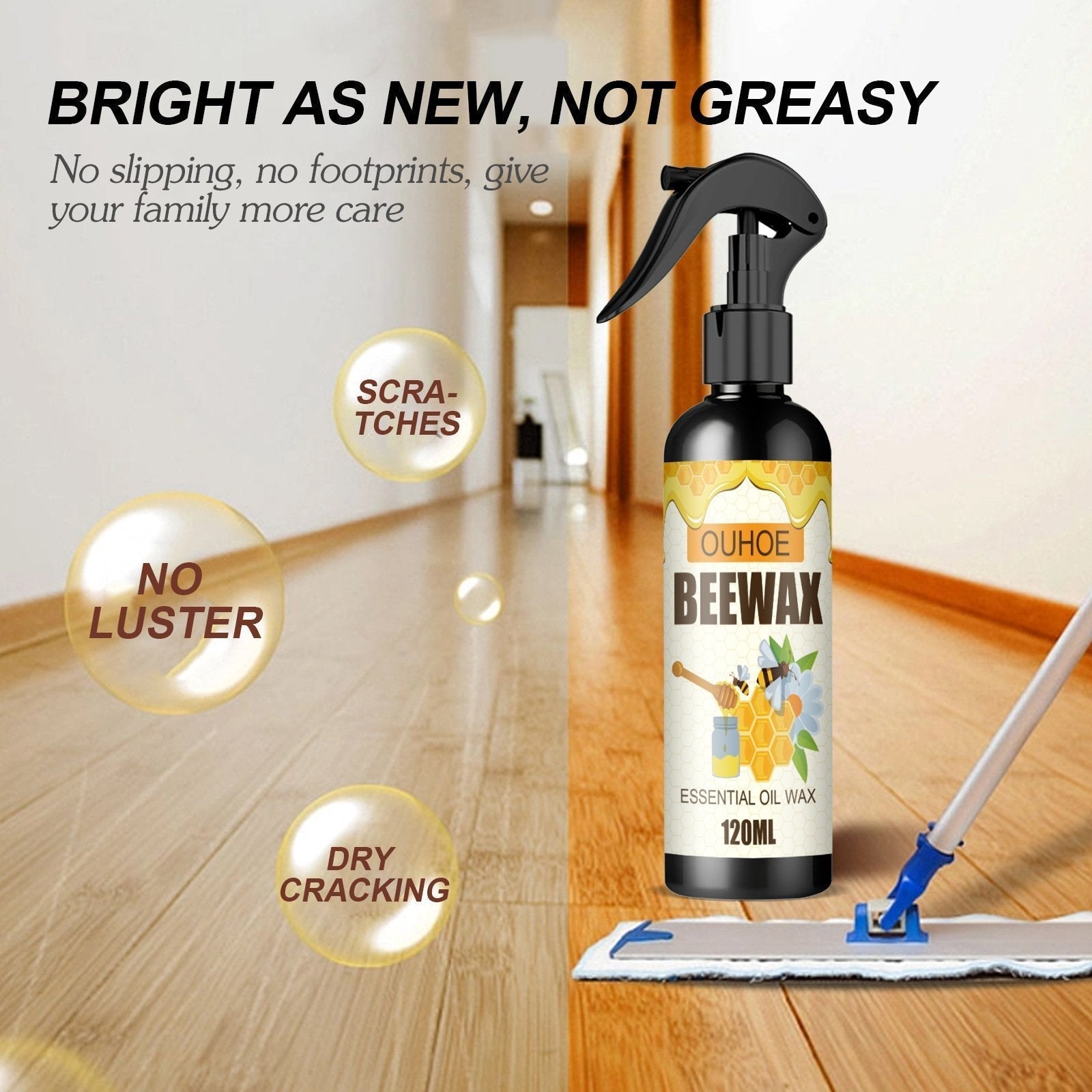 Bienenwachspflege Spray – Strahlender Glanz ohne Chemie