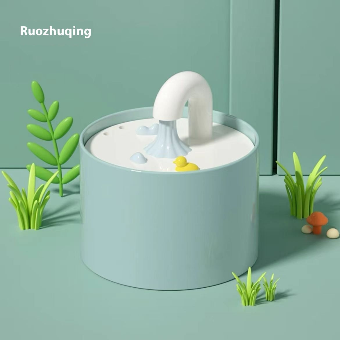 Eleganter Keramik Katzenwasserbrunnen | AquaGem