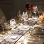 Elegant Crystal Table Lamp – Sparkling Light for Your Home