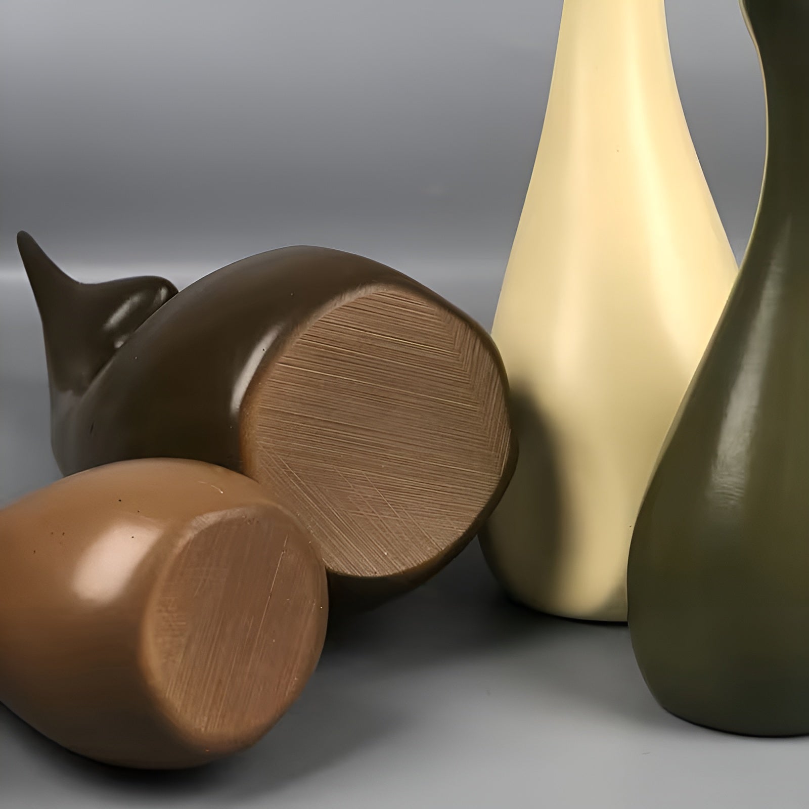 Badezimmermatte Set mit 4 Teilen – Weich und Rutschfest | Komfortabel und Dekorativ für Bad und WC