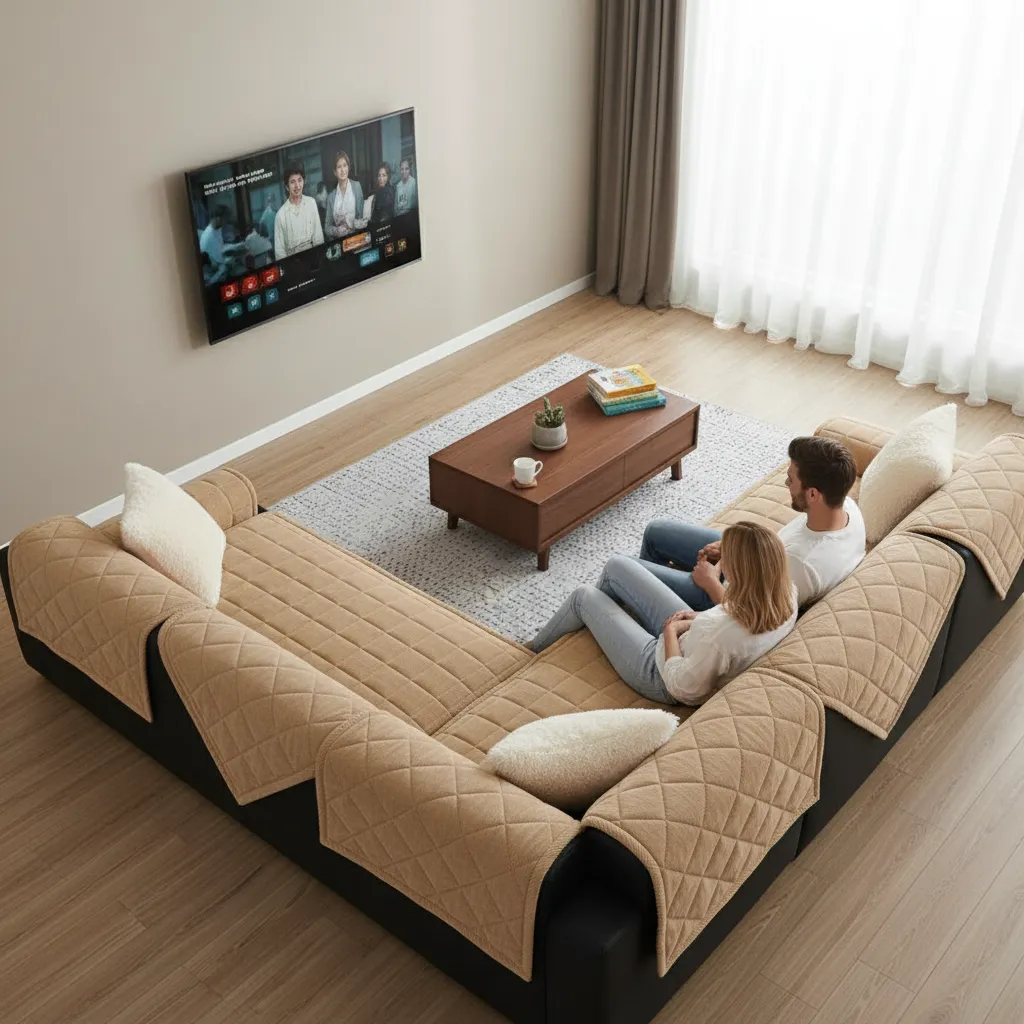 Deluxe Sofa Protector – Stylish Cover for Your Living Room
