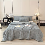 Wohlfühl-Decke aus weichem Fleece mit umkehrbarem Design – Elegant und vielseitig