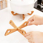 Stylish Kitchen Aid: Removable Bamboo Tray Holder