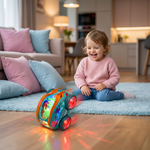 Spielauto mit leuchtenden Purzelbaum-Funktionen