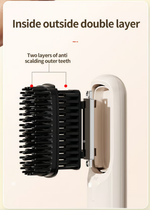 Glorious Hair – Cordless Straightening Brush for On the Go