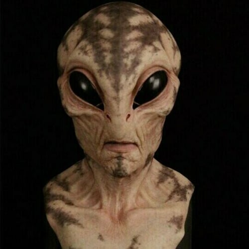 XenonMaske | Realistische Alien-Maske aus Latex und Silikon für Halloween und Cosplay