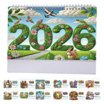 Sparkling DIY Calendar for Your Creative 2026