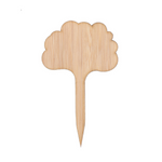 Plant care made easy with flexible wooden markers
