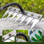 Gartenrechen aus Kohlenstoffstahl – Vielseitiger Handrechen für präzise Arbeiten