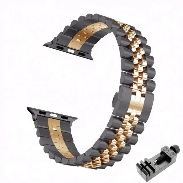 Elegantes Edelstahlarmband für die Apple Watch