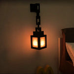 Wandlaterne mit Block-LED-Beleuchtung