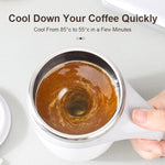 Kaffeebecher für das Auto – Heizfunktion und tragbares Design