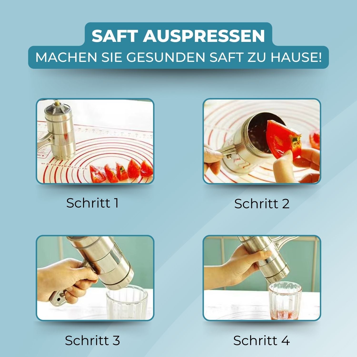 Nudelzauber - Manual Pasta Machine for Fresh Pasta