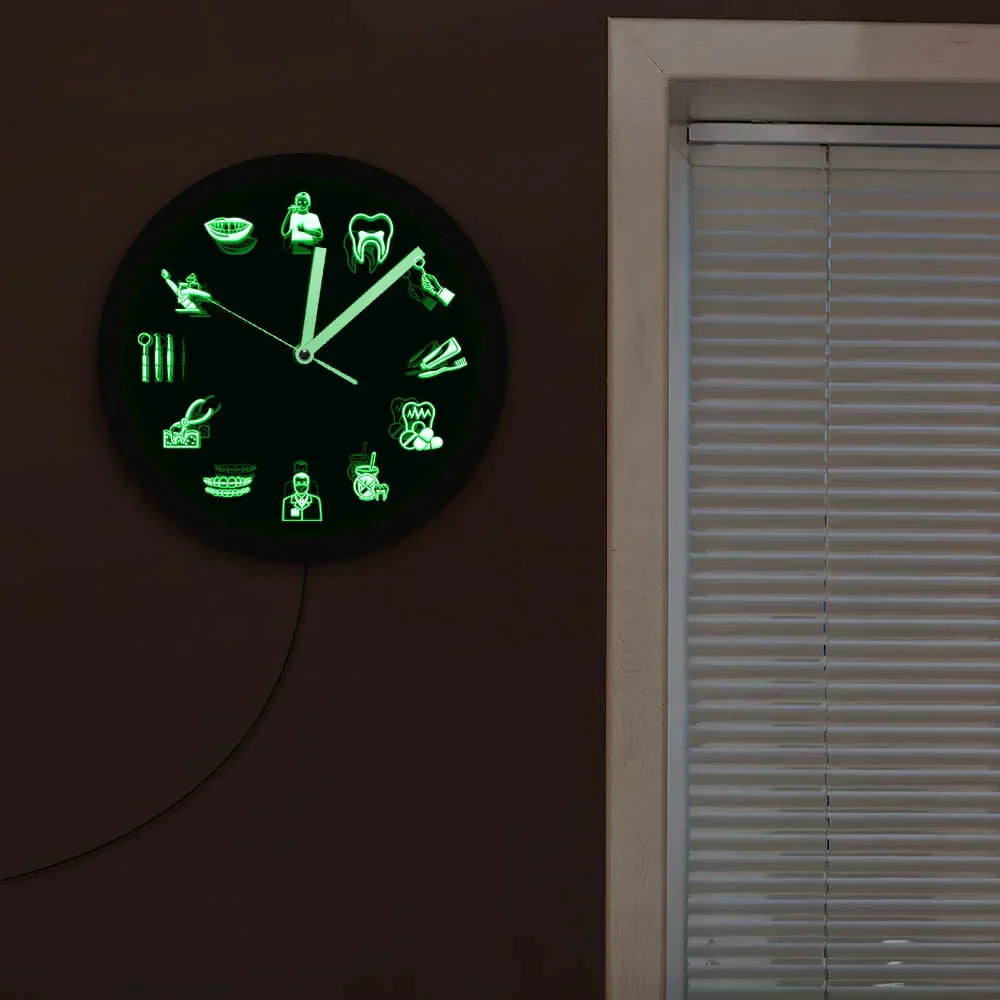 Mehrfarbiges LED-Zahnarztgerät im modernen Design