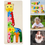 Tierpuzzle für neugierige Kinder - Entdecker-Puzzle