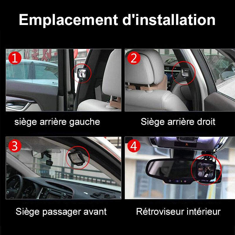 Sicherheitsrückspiegel für Fahrzeugsitze