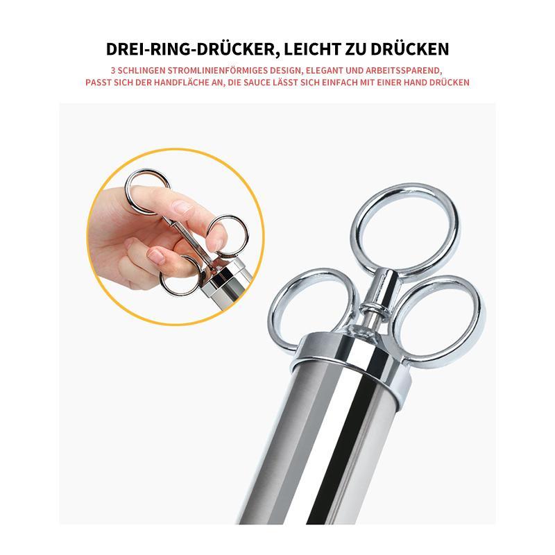 Edelstahl Gewürzinjektor für saftiges Fleisch | GustoSpray