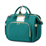 Wickeltasche mit integriertem, tragbarem Babybett – 3-in-1 Lösung