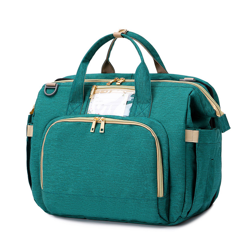 Wickeltasche mit integriertem, tragbarem Babybett – 3-in-1 Lösung