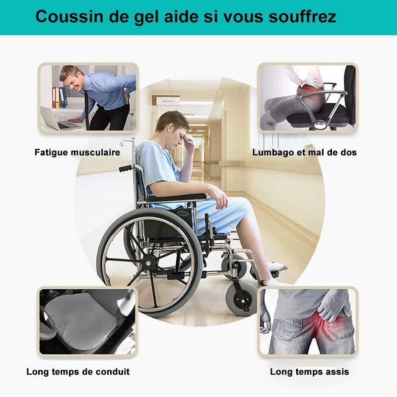 Ergonomisches Gel-Kissen für optimalen Sitzkomfort