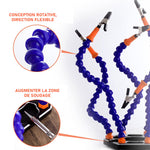Schweißbasis aus Aluminiumlegierung mit flexiblen Armen