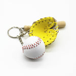 Kreativer Schlüsselanhänger im Baseball-Design