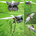 Luftige Gartenkunst: Elegante Vogel-Dekoration für Ihre Terrasse