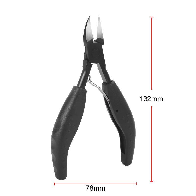 Präzises Nagelpflege-Set aus Edelstahl für starke Nägel