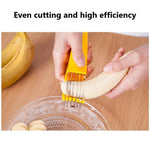 Bananenschneider aus Edelstahl – Für perfekte Scheiben