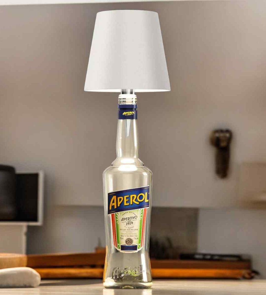 Elegant Bottle Lamp | Stylish Lighting for Your Home